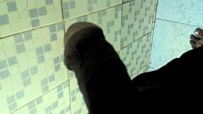 Teen masturbates to squirting climax, spilling cum everywhere