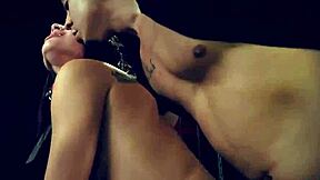 Brunette Teens Aidra Fox And Kharlie Stone In Public Bathroom Bondage