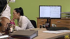 i asked for credit and spread my legs in the office