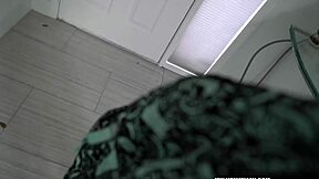 Petite Blonde Nerd With Braces Gets Hardcore Doggy Fucking