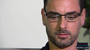 Teen meets sugar daddy online and visits his place for hardcore action. She gets wild with a blowjob.