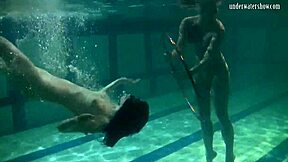 i watched irina barna and anna feher do underwater acrobatics, so hot