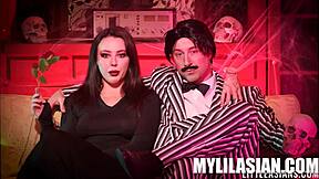 not a little angel anymore, kimora quin gets hardcore blowjob and ass play.