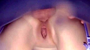 He gives it to me from behind and I release a good stream