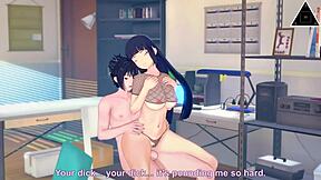 Hinata and Naruto Have Uncensored Sex in Koikatsu