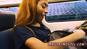 Fake Taxi Canadian teen 18+ Alexa Nova and Kendall dominate in sexy car ride!