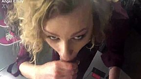 angel emily gives blowjob and fucks in public room 😏