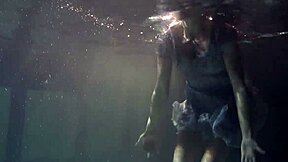 Big bouncy tits underwater in pool, damn I’m lovin’ it