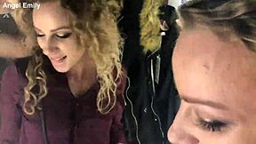 angel emily gives blowjob and fucks in public room 😏