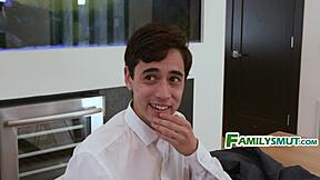 cute teen melody marks bangs stepbro before prom