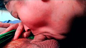 asian teen gives deep blowjob to pay off debt