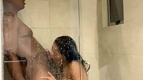 Sloppy blowjob in the bathroom with big black cock 😍