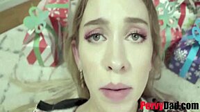 Teen sluts celebrate christmas with khloe kapri, what happens next?