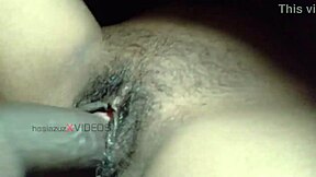 beautiful shaved indian teen moans while fucking monster cock in lingerie