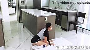 Scary freeuse camp with Selena Ivy and Gal Ritchie in hardcore blowjob action