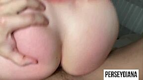 her first christmas present turns into anal experience with cum inside