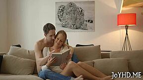 Young girl craves that throbbing hard penis.