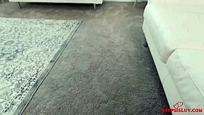 naughty bet with madison summers and jay rock 😏 hardcore pov blowjob and big ass play