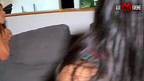 Petite latinas, you big sluts, lick our cocks and fuck us in the living room