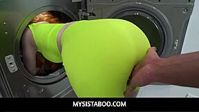 Stepsiblings Madi Collins and Allen Swift Can't Stop FUCKING Anytime