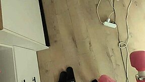 Blonde Gets Oily Body Massage From Photographer