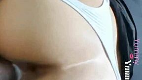 Young Prostitute Begs for Creampie During Doggy Fuck