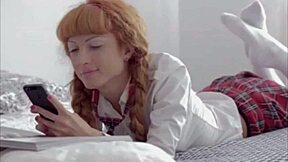 young couple enjoys intimate moments together in their private space