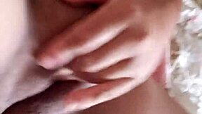 Feeling intense pleasure in solo orgasm