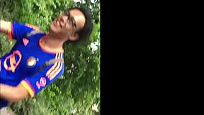 feeling relaxed on a free day in beautiful budapest park