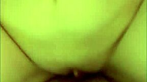 Blonde Wife Sucks Husband's Powerful Monster Cock During Intense Quickie Fuck