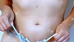 i'm in the shower with my step sister, her big ass and small tits wet