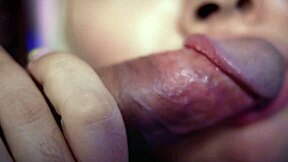 Pretty Face Girl Sucks A Cock Close To The Camera!