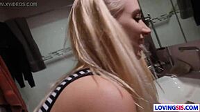 dirty step scene with huge cock to take on Sierra Nicole