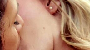 Feminge 4K - Beautiful Lesbian Gets Pussy Licked With Scissoring And Dildo