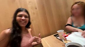 stopped for food but trix mendes craved a hard fuck