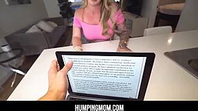 My milf stepmom Lolly Dames rewards me after good grades