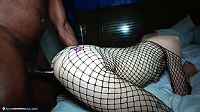 magenta lexx's creampie sex tape with hardcore doggystyle and blowjob