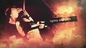 uhh, tied up slut got mouth fucked hard in garage!