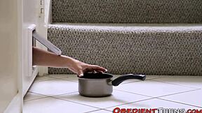 Teen dominated and fucked by massive cock hard.