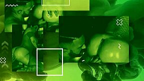 Angel lima and tigrão enjoy passionate sex on the bar counter.