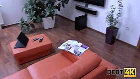 I'm a student girl who can't pay rent, but i have perfect forms for debt4k, like, uh, blowjob or something?