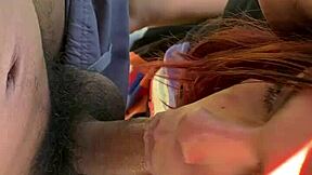 Curvy latina brunette deepthroats in public compilation