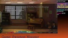 Vtuber Lewdneko plays Sweetest Monster part 2