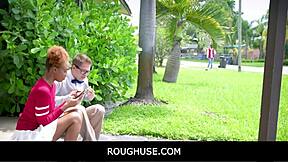 Rough FUCK Black Teen Stepsister FREEUSE!