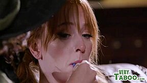 red riding hood rides the big bad wolf