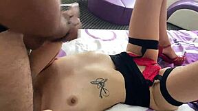 I finish all over her body