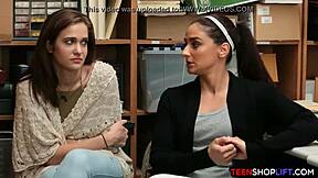 I caught the teen shoplifting