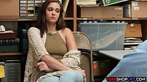 I caught the teen shoplifting