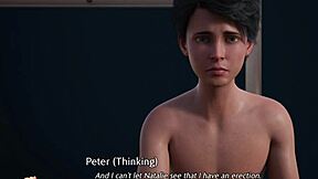 i played the golden boy game with milf brunette outdoors