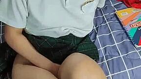 Can This Skinny Mexican Student Earn Better Grades With Masturbation Video?